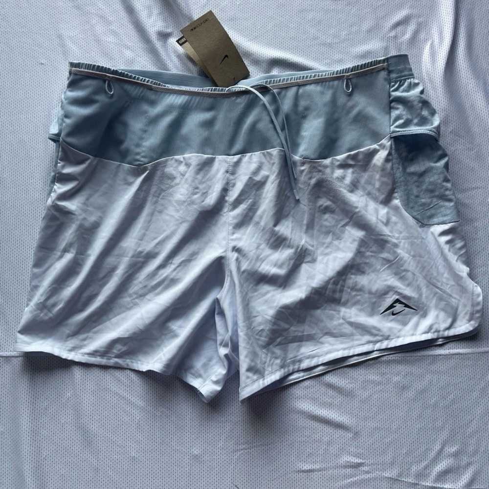 Nike Trail Second Sunrise 5" Dri-FIT "Blue" Running Shorts HJ3572-085 Men's XL
